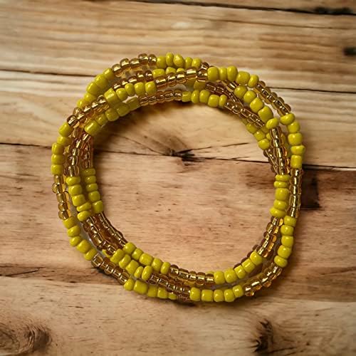Collar De Ochun Santeria Orisha Eleke Collares Oshun | Ochun Collar | Beaded Oshun Eleke| Santeria Elekes - 3