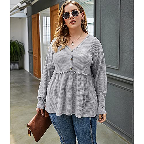 Pull col en V ample style décontracté pour week-end printanier - 6