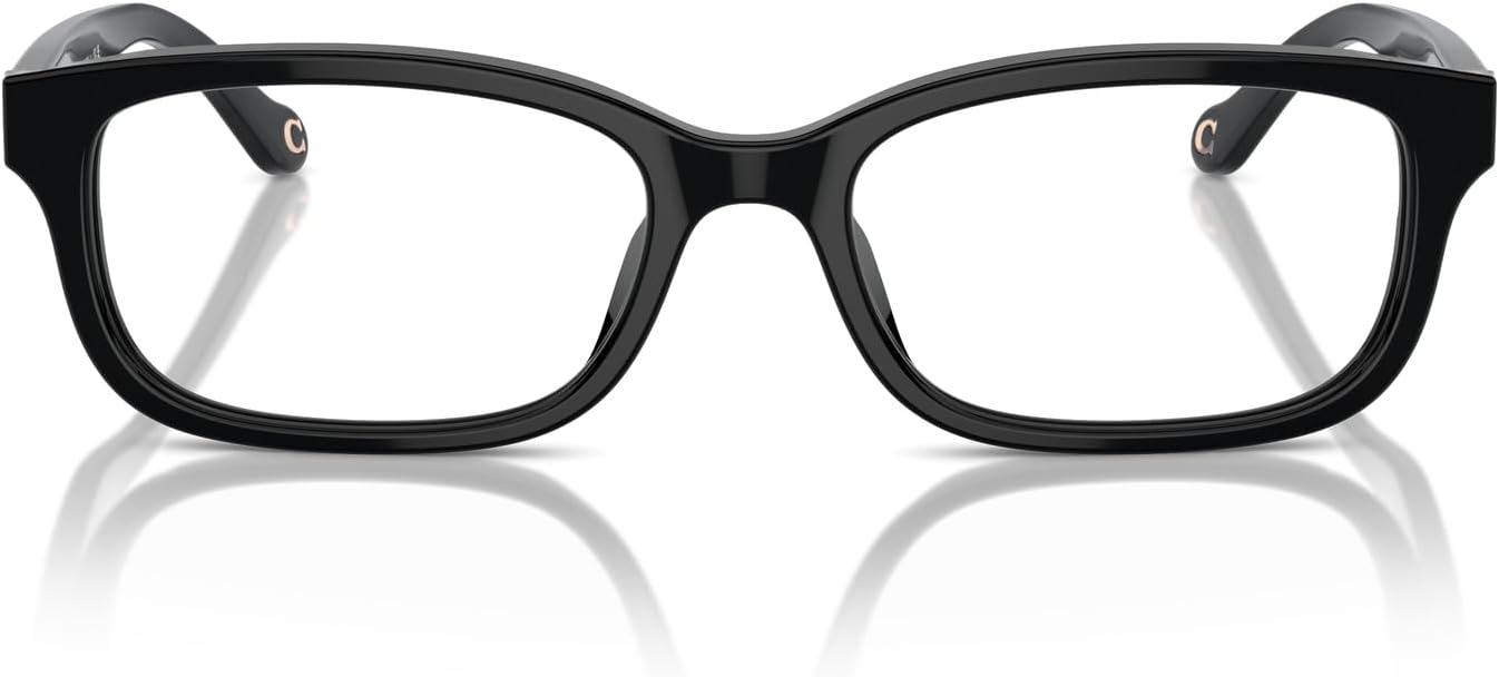 COACH womens Hc6233u Universal Fit Rectangular Prescription Eyewear Frames