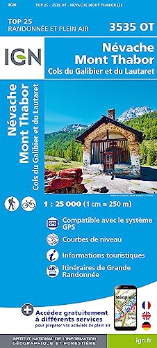 3535OT Nevache mont thabor cols du galibier et lautaret /recto