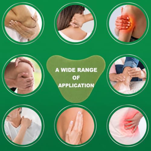 Image of Pain Relief Patches, 48 Pcs Neck Pain Relief, Wormwood, 12-Hour Use