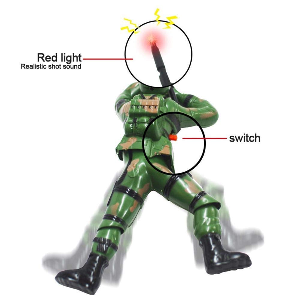 electronic crawling soldier toy