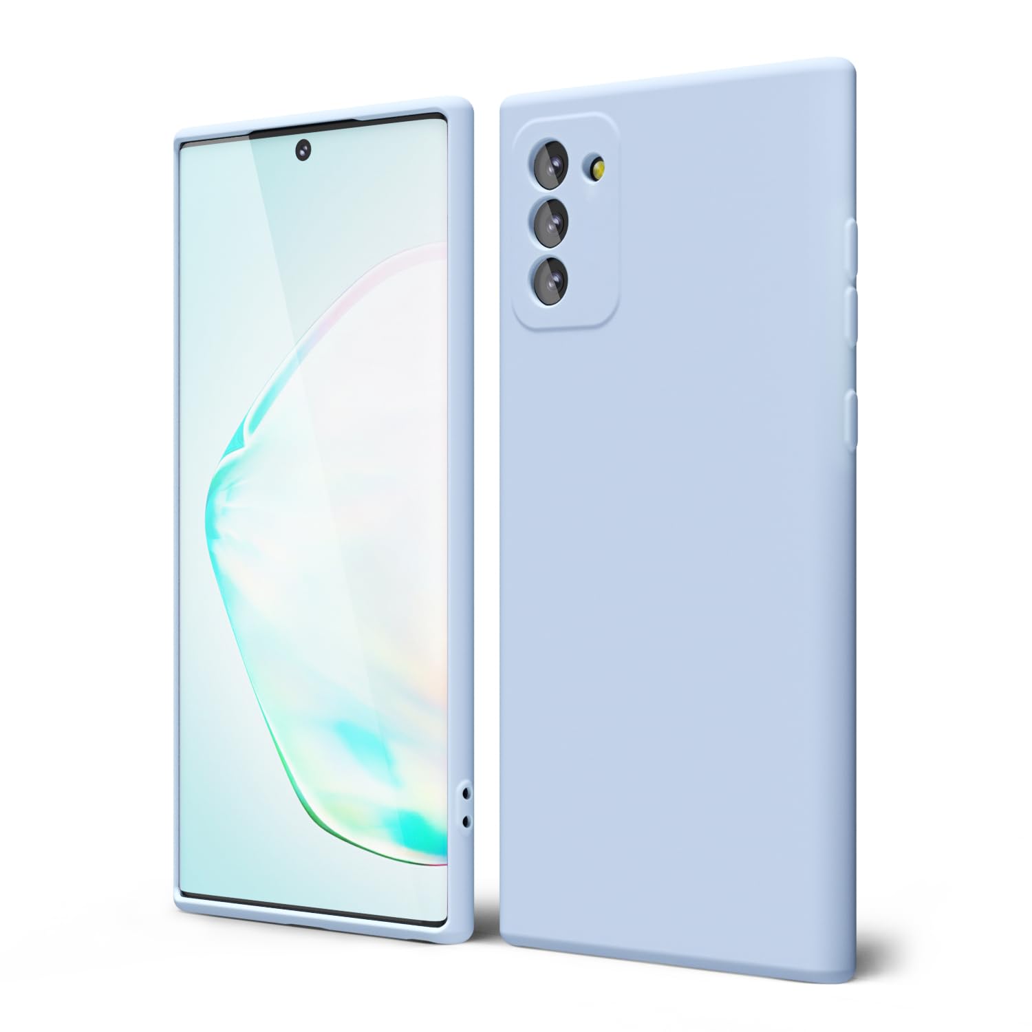 Funda para Samsung Galaxy Note 10 de silicona TPU flexible delgada de 6.3" 8