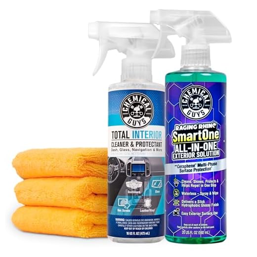Complete Car Care Kit with Microfiber Towels