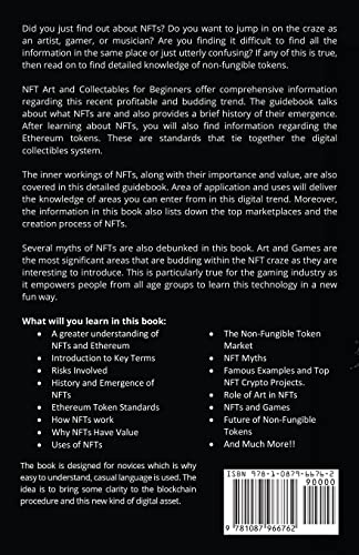 NFT Art and Collectibles for Beginners: The Must Have Guide for Understanding Non Fungible Tokens (NFTs) image 4