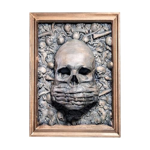 Sculptures murales avec cadre photo d'art macabre relief - 6