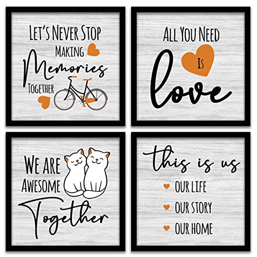 Image of kotart - Frames for Wall Decor - Motivational Quotes (Art 8, 13x13 inch)
