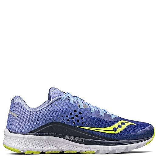 Saucony Kinvara 8 löparskor för kvinnor, Blå marinblå lila - 37.5 EU