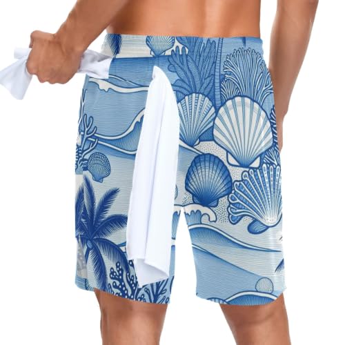 Short de sport 2 en 1 pour homme avec doublure de compression pour le running