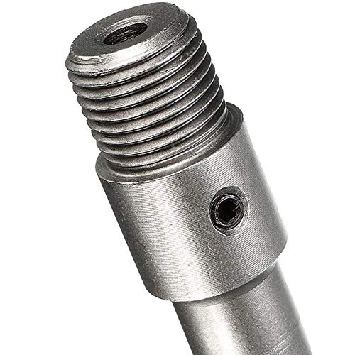 SYDARSYN Connecting Rod, Hole Saw Extension Shank 110mm Round-Handle Carbide SDS Plus Shank with Center Drill (Hole Saw NOT Including) - Image 3