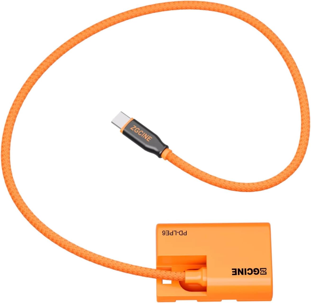 HangTon Power Bank PD 9V USB Type-C to LP-E6N for Canon EOS R5 R5C R6II R7 5DIV 6D 7DII 60D 80D 90D, BMPCC 4K Camera, 8.4V 3A Dummy Battery Cable 60 cm