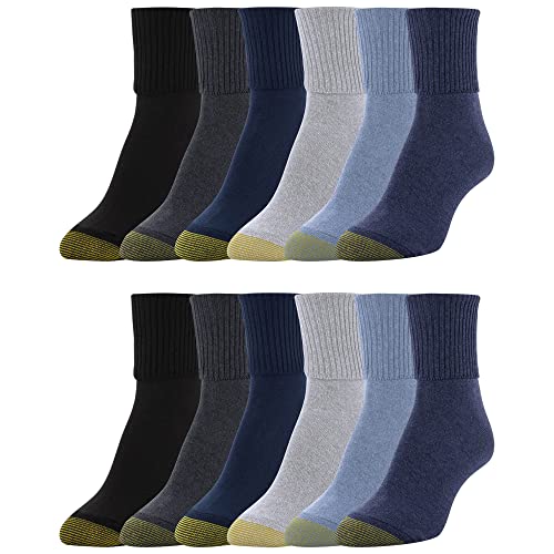 Image of GOLDTOE Women's Classic Turn Cuff Socks, Multipairs