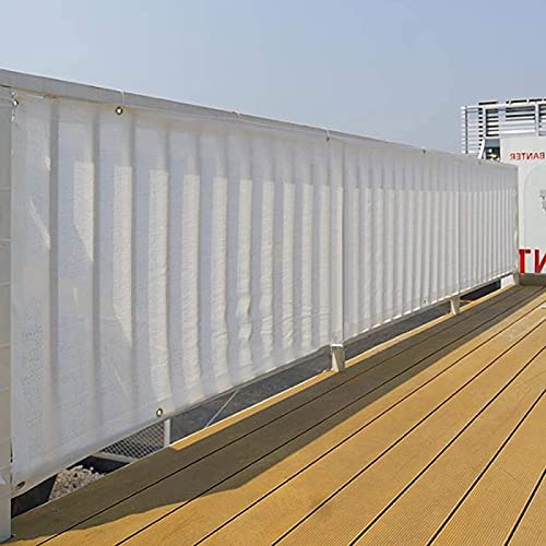 MLHK Filets D'ombrage Robustes,Toile D'ombrage Protection Solaire,Voile D'ombrage,Clôture D'intimité Extérieure,Rideau D'ombrage Anti-âge,Isolation Thermique(Personnalisable),1x1.5m/3.3x4.9ft Cover
