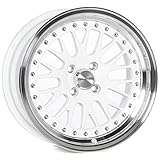 Circuit Performance CP21 16x8 White Wheel 4×100 [+25mm] compatible with Honda Civic EK EG, Acura Integra, BMW E30, Mazda Miata