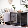 Dog Crate Furniture with Cushion