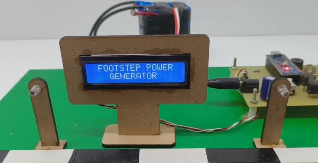 PiezoElectric Energy Generator from Footsteps | Piezoelectric Energy,Educational Project, Electronics Kit, Energy Harvesting, STEM Learning-image-21