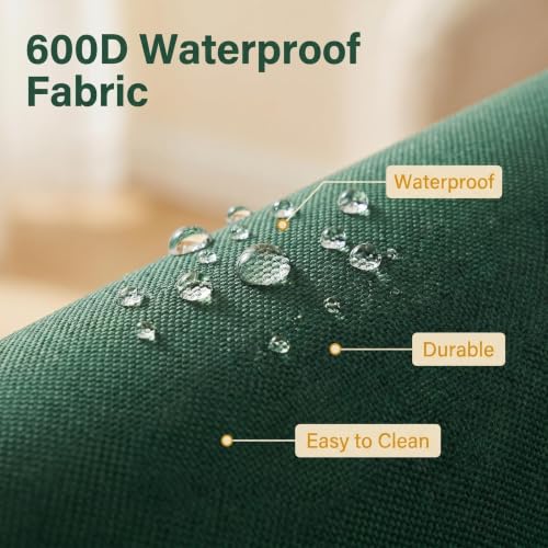 Image of Collapsible Pop Up Outdoor Trash Can 13 Gallons-with Zippered Lid | Foldable Camping Trash Can Recycle Bin, Durable 600D Waterproof Oxford Fabric Made for Household Storage and Outdoor Recycle