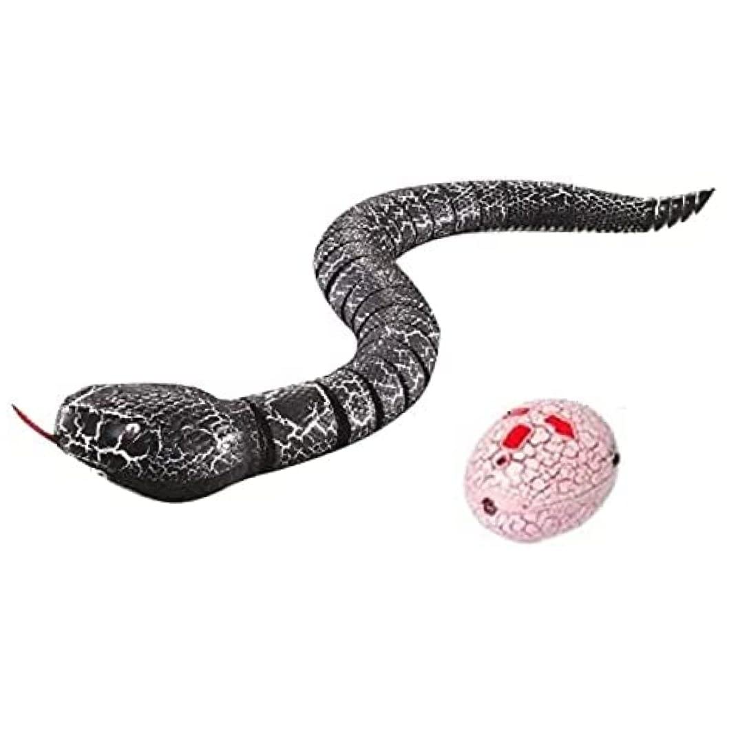 Jouet Serpent télécommandé réaliste de 16 Pouces, Rechargeable, pour Cadeau d'anniversaire, Halloween, Serpent Iguane réaliste, télécommandé
