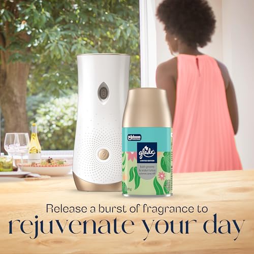 Glade Automatic Spray Refill, Lush Greens & Water Lotus, Scented Air Freshener for Home and Bathroom, 6.2 Oz - image 5