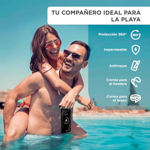 Funda impermeable Doogee X95 ONEFLOW bolsa de playa táctil negra 2