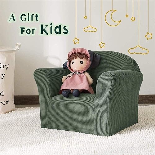 Housse de canapé extensible mini vert kaki pour sublimer votre salon - 3