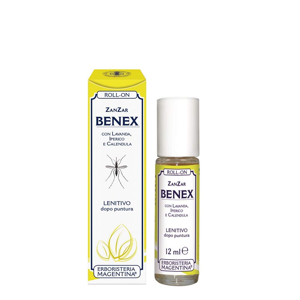 ERBORISTERIA MAGENTINA - BENEX ZANZAR ROLL-ON DOPOPUNTURA punture di zanzare e di insetti di varie specie, per lievi scottature e per altri piccoli problemi della pelle