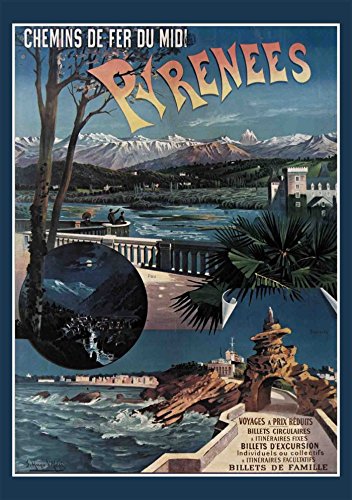 Carnet Blanc Route Des Pyrénées (Bnf Monuments) (French Edition)