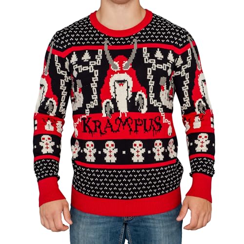 Ripple Junction Krampus Knit Ugly Christmas Sweater