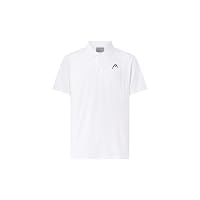 HEAD Club 25 Tech Polo Uomo Bianco, Bianco