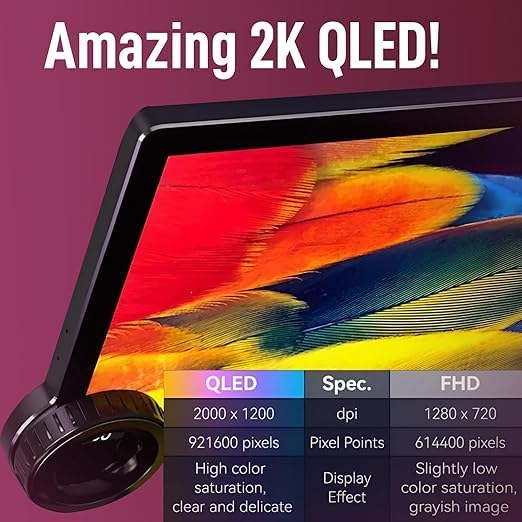 Image of Diamond 2K Car Android System |4GB+64GB|10.4 Inches Ultra Wide| 1 Year Replacement Warranty| QLED Display|Wireless Carplay & Android Auto|Include Fisheye Ultra HD Camera 170 Degree