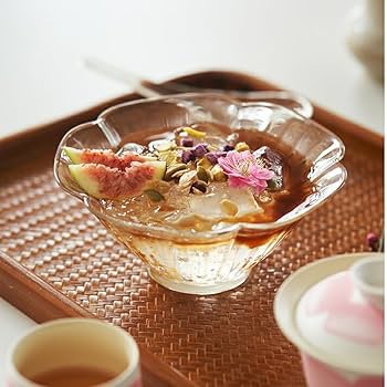 ポロニア　クリスタルガラス製ボウル 花弁型 カットガラス 約30cm ポロニア クリスタルガラス製ボウル 花弁型 カットガラス 約30cm