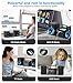 Greadio Stereo System for Home with Boombox CD and Cassette Player Combo, 40W Home Stereo System with Bluetooth, FM Radio/USB/TF/AUX/Remote Control, Detachable Wooden Bookshelf Speakers