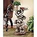 Design Toscano Good Fortune Elephant Glass-Topped Table, 16