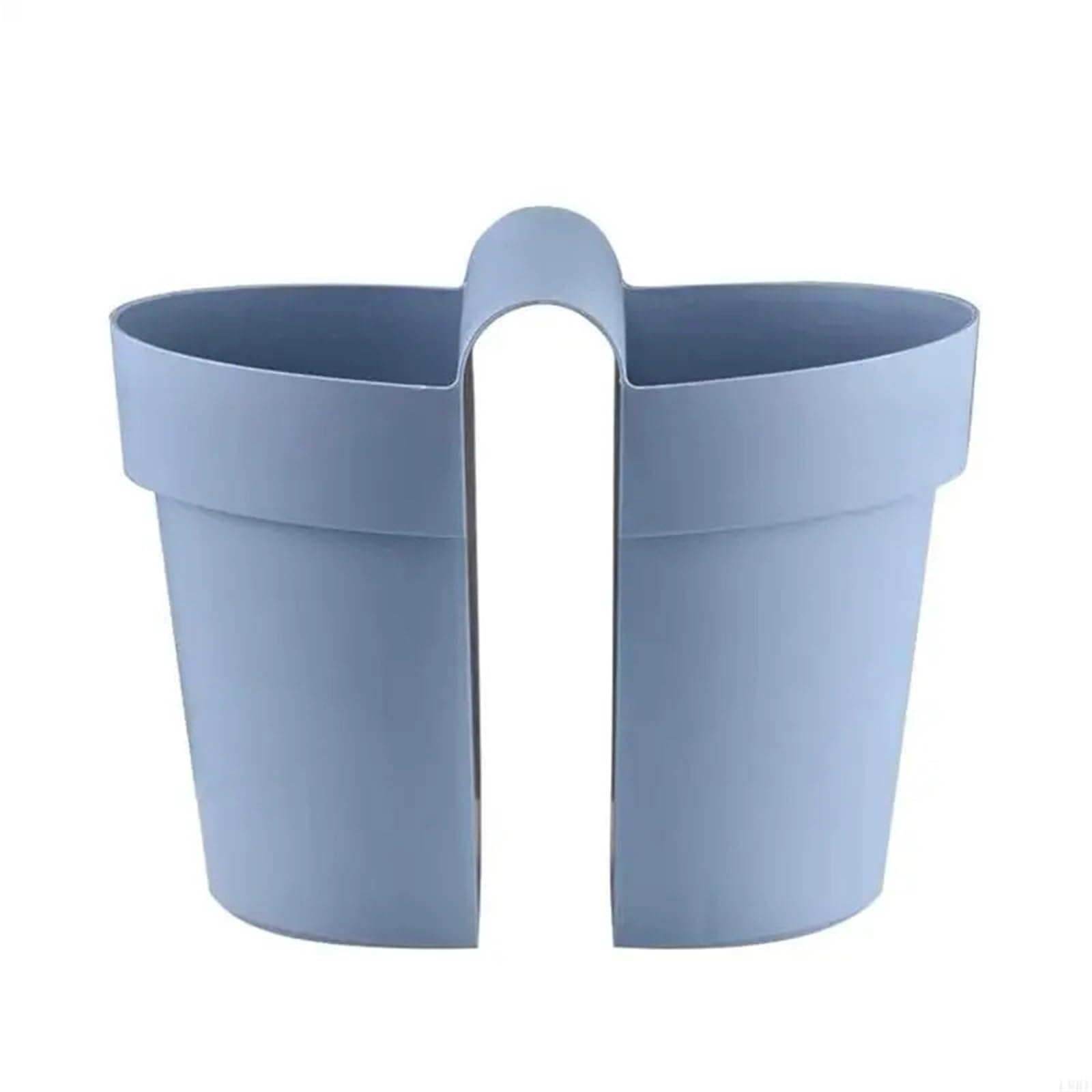 RTBVGHJIK Double-Sided Hanging Planter Deck Flower Pot Plant Window Box Railing for Outdoor Plants(Blue)