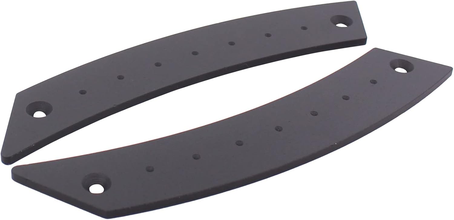 ApplianPar Driver and Passenger Side Interior Door Pull Handle Black Metal for VW Beetle 1998-2011