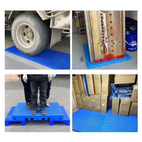 Palé de plástico con flujo de aire óptimo para proteger cajas 4