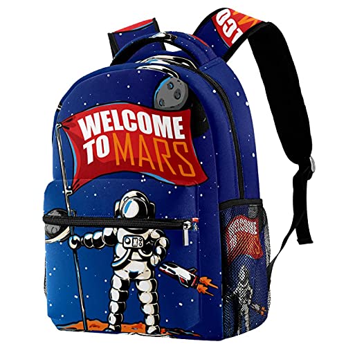 Sac à dos d'école espace et étoiles idéal pour la classe et les sorties