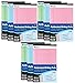 3 Pk, BAZIC Jr. Legal Pad, 5 x 8 Inch, 50 Count (3 Per Pack) colors may vary(9 Pads in Total)