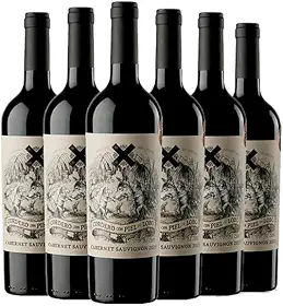 Kit 6 Vinho Cordero con Piel de Lobo Cabernet Sauvignon 750ml