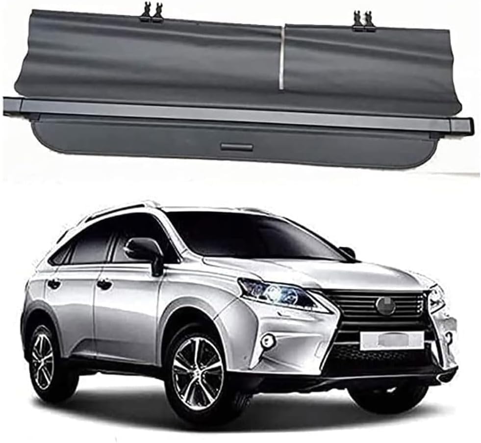 Cubreobjetos retráctil para maletero de Lexus CT 2009-2014 con cubierta de lona extensible