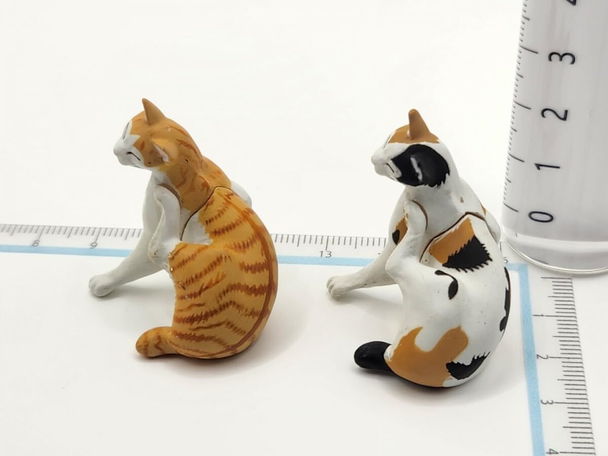 Amazon.co.jp: チョコQ動物奇想天外 日本猫SET24c23検ネコChocoQ