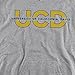 University of California, Davis Official UCD Unisex Youth Pull-Over Hoodie,Athletic Heather, Large