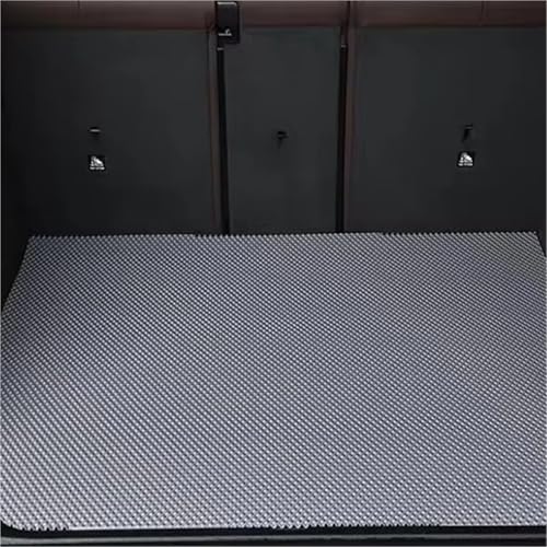 Tapis de coffre voiture pour Nissan X-Trail 2014-2023 doublure chargement gris