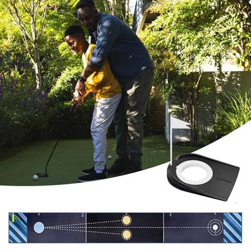 Tapis de golf d'intérieur avec simulateur portable pour entraînement