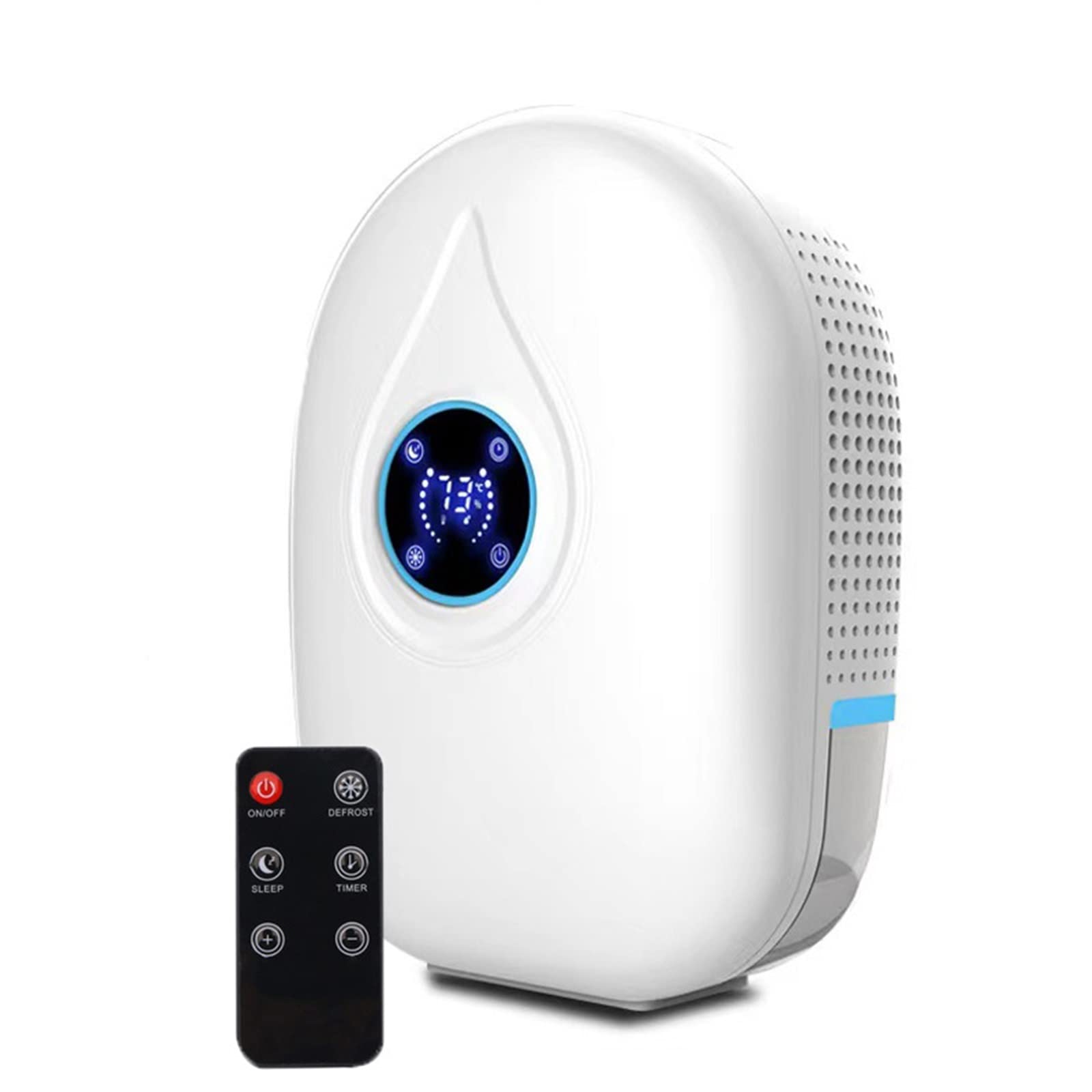 NUOPAIPLUS Small Household Dehumidifier, Dehumidifier and Air Purifier 2 in 1 for Home for Room for Kitchen, Mute Moisture Absorbers Air Dryer (Color : D)