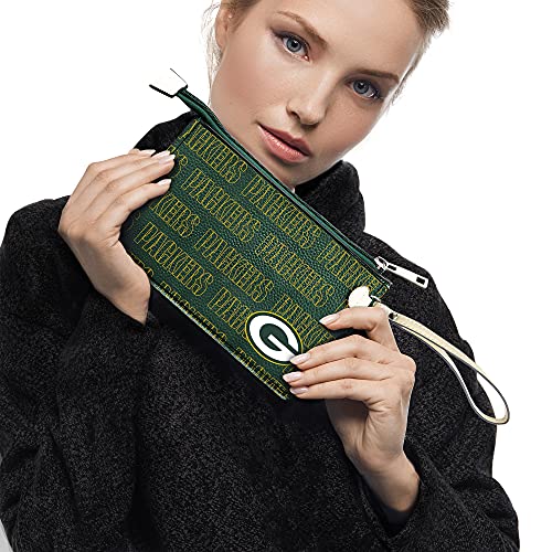 Image of Littlearth NFL Baltimore Ravens Victory Wristlet, Team Color, 9 inch x 6.5 inch | NFL