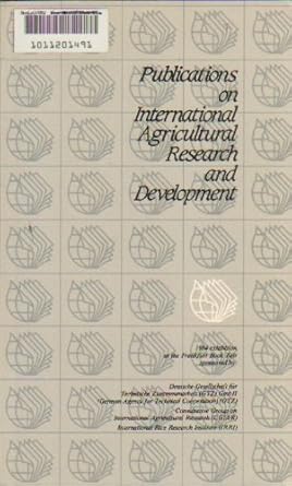 Publications on international agricultural research and development: 1984 exhibition at the Frankfurt Book Fair