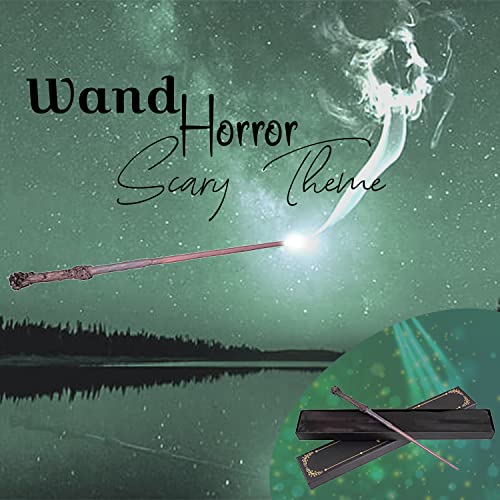 Image of Harry Potter Wizard Wand | Lightweight Polyresin & Metal Magic Wand Attractive Magic Wizard Wands For Harry Potter Fans (Style 2), Black, Kids