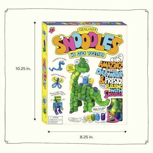 Image of Schylling S'Noodles - Creative Building Craft Kit - Just Add Water - Ages 4 and Up - One Kit