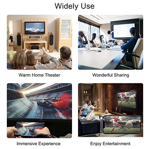 Hdmi Adapter For Iphone To Tv, 1080P Hd Digital Av Adapter ( No Need Power, Plug And Play), Sync Screen Converter Adapter Compatibility With Iphone 14 13/12/11/X/8/Ipad/To Hdtv, Projector, Monitor #TOP1